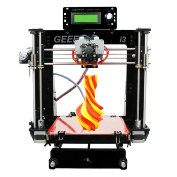 Geeetech 3d tiskárny I3 Pro C 2v1 smíšené tiskárny MK8 Vytlačovací stroje Modernizované Kvalitní Vysoká Přesnost Reprap Průša DIY Tisk Sestavy