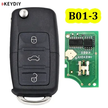 KEYDIY B Série B01-3 Tlačítko 3 Univerzální Dálkové Ovládání pro KD900 URG200 KD-X2 Mini KD Generovat Nový Dálkový ovladač pro Mnoho Aut
