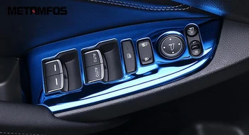 Pro Honda Accord 2018 2019 2020 Okna, Výtah Přepínač Krytu Obložení Uvnitř Loketní Opěrka Dekorace Rám Vnitřní Příslušenství Auto Styling